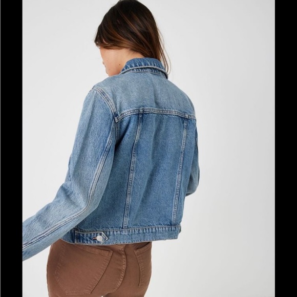 Garage classic fit jean jacket - Picture 1 of 2